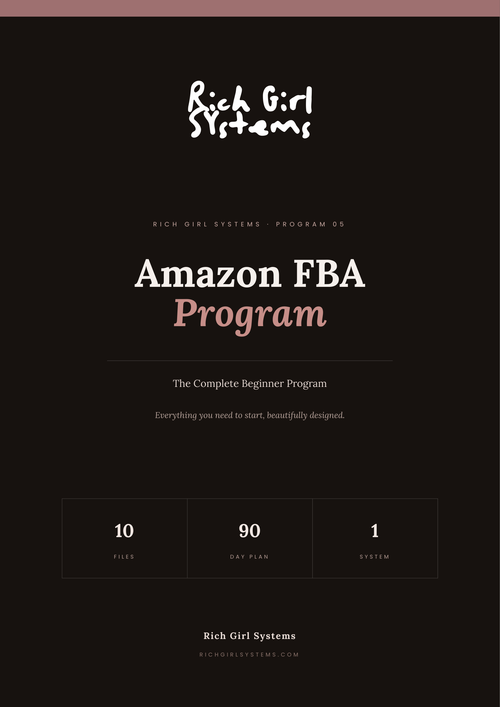 Amazon FBA Program cover