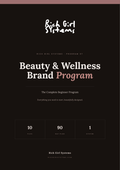 Beauty and Wellness Brand Program cover