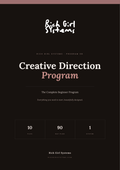 Creative Direction Program cover