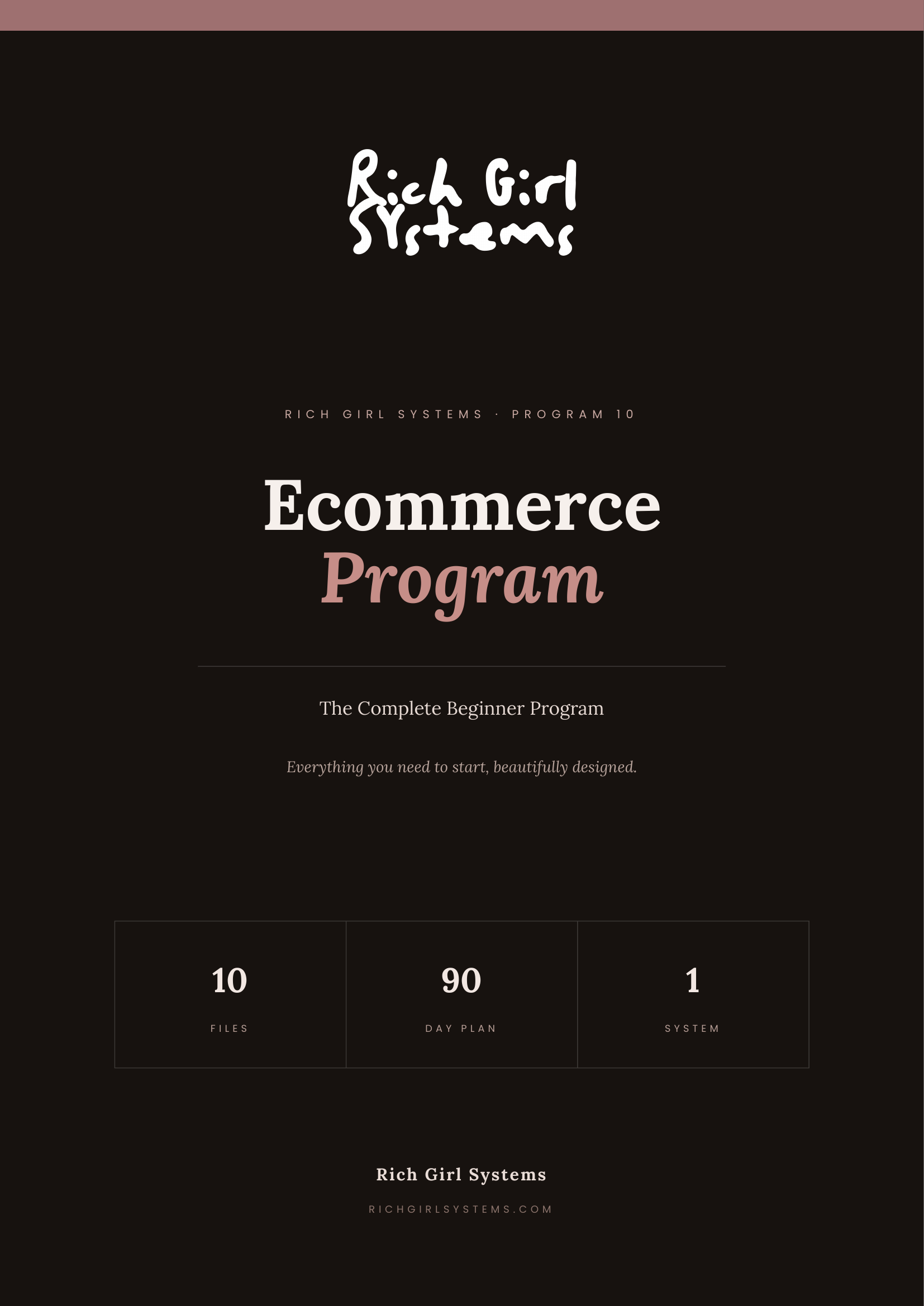 Ecommerce Program cover