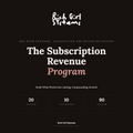 Subscription Revenue Program - Rich Girl Systems Grow Program