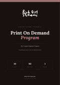 Print On Demand Program cover