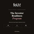 Investor Readiness Scale Program