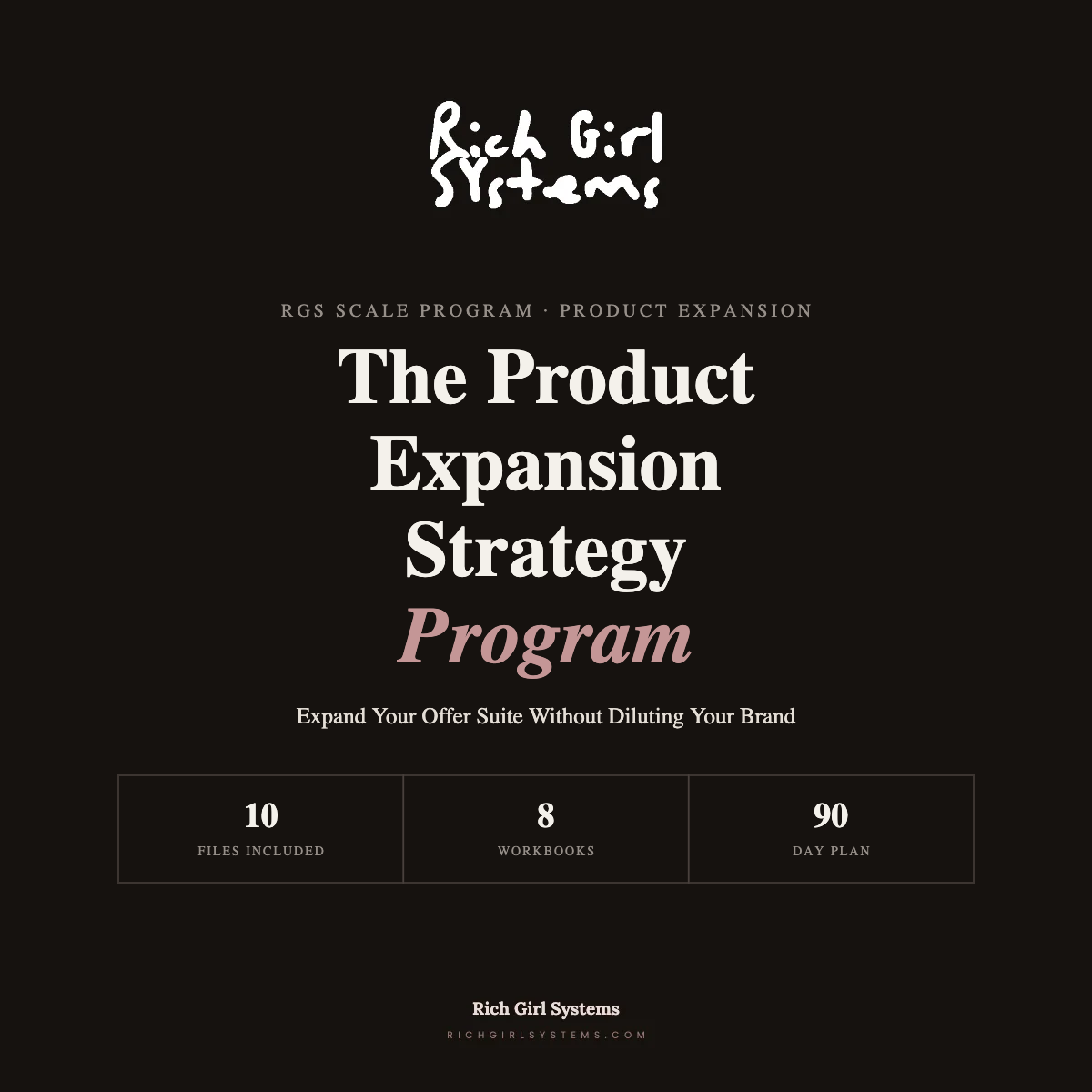 Product Expansion Strategy Scale Program