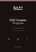 UGC Creator Program cover